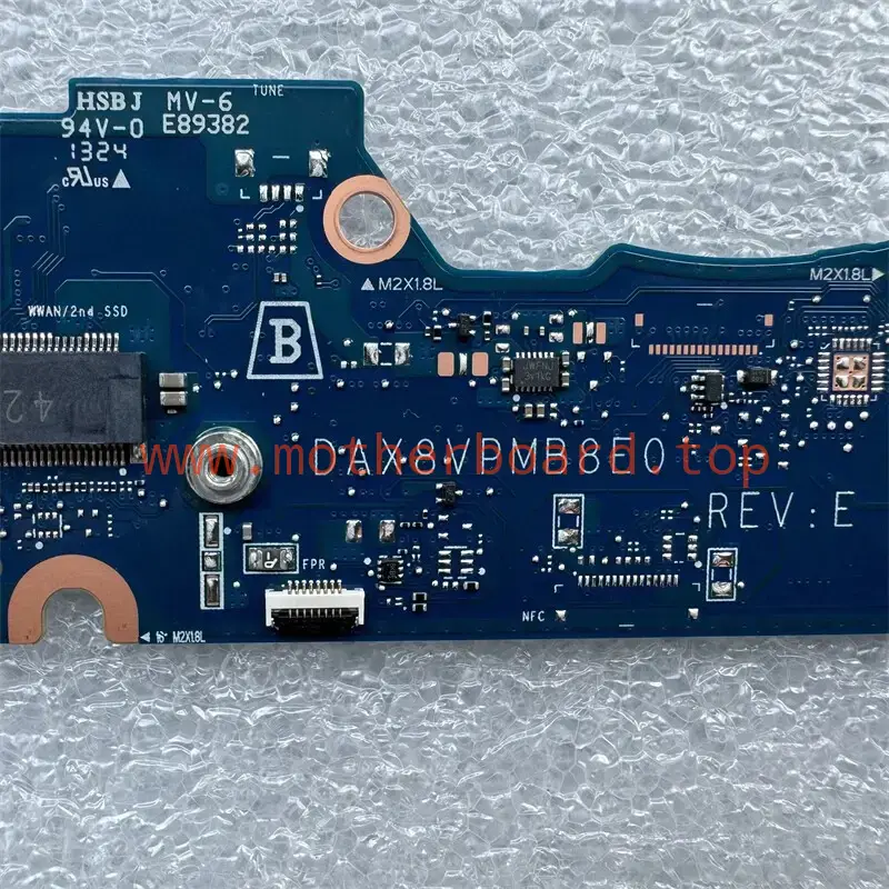 For HP ProBook 445 465 G11 R7-7735U Laptop Motherboard DAX8VPMB8E0 N95774-601 4