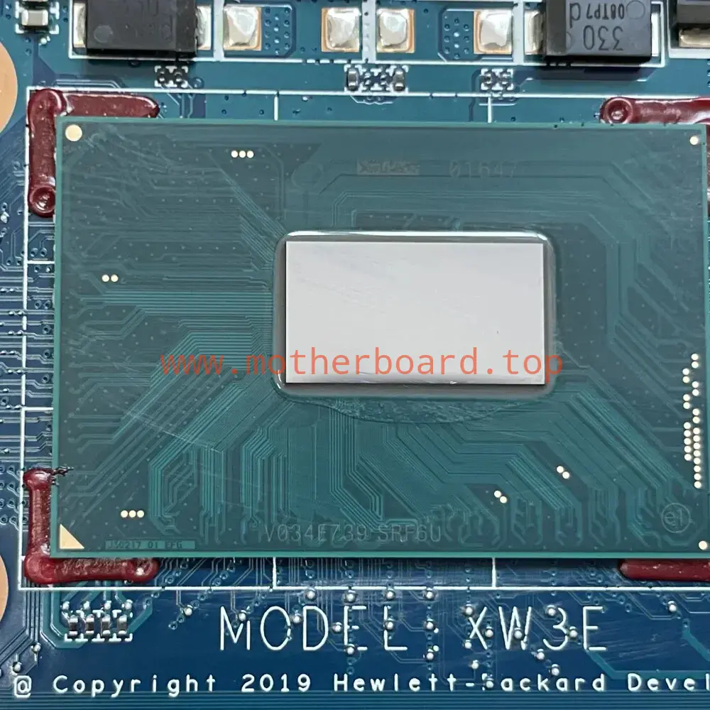 DAXW3EMBAF0 For HP ZBOOK 17 G6 Laptop Motherboard CPU I7-9750H SRF6U L67963-601 2