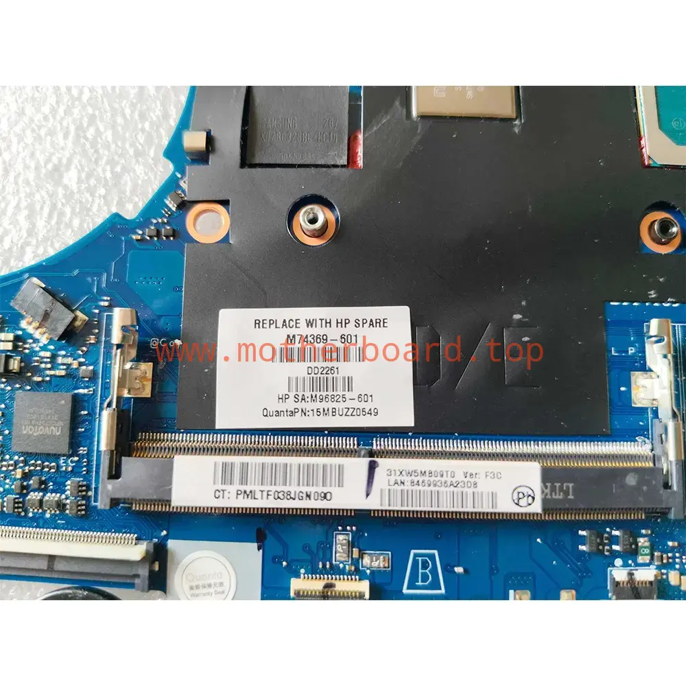 For HP ZBOOK Power G8 Motherboard i7-11850H RTXA2000 4GB DAXW5EMBCF0 M74369-601 4