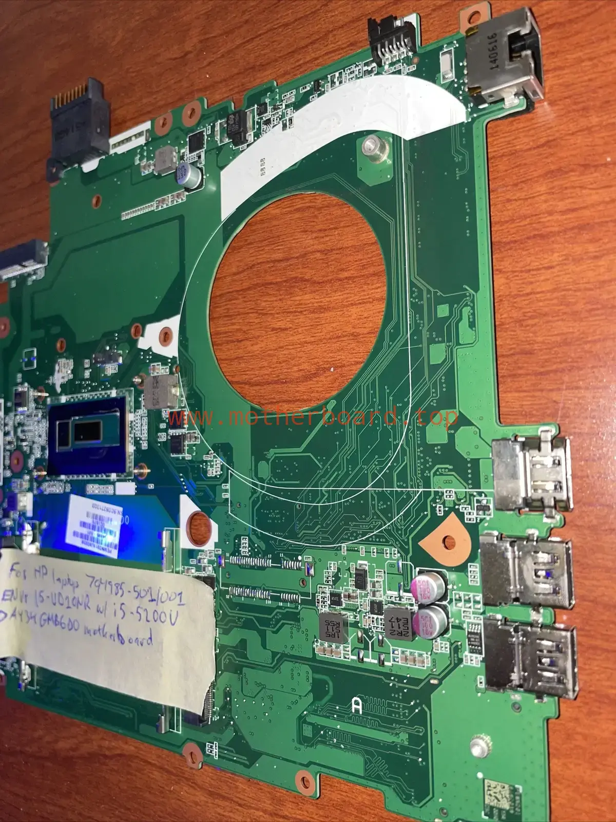 For HP laptop 794985-501/001 ENVY 15-V010NR w/ i5-5200U DAY34GMB6D0 motherboard 2
