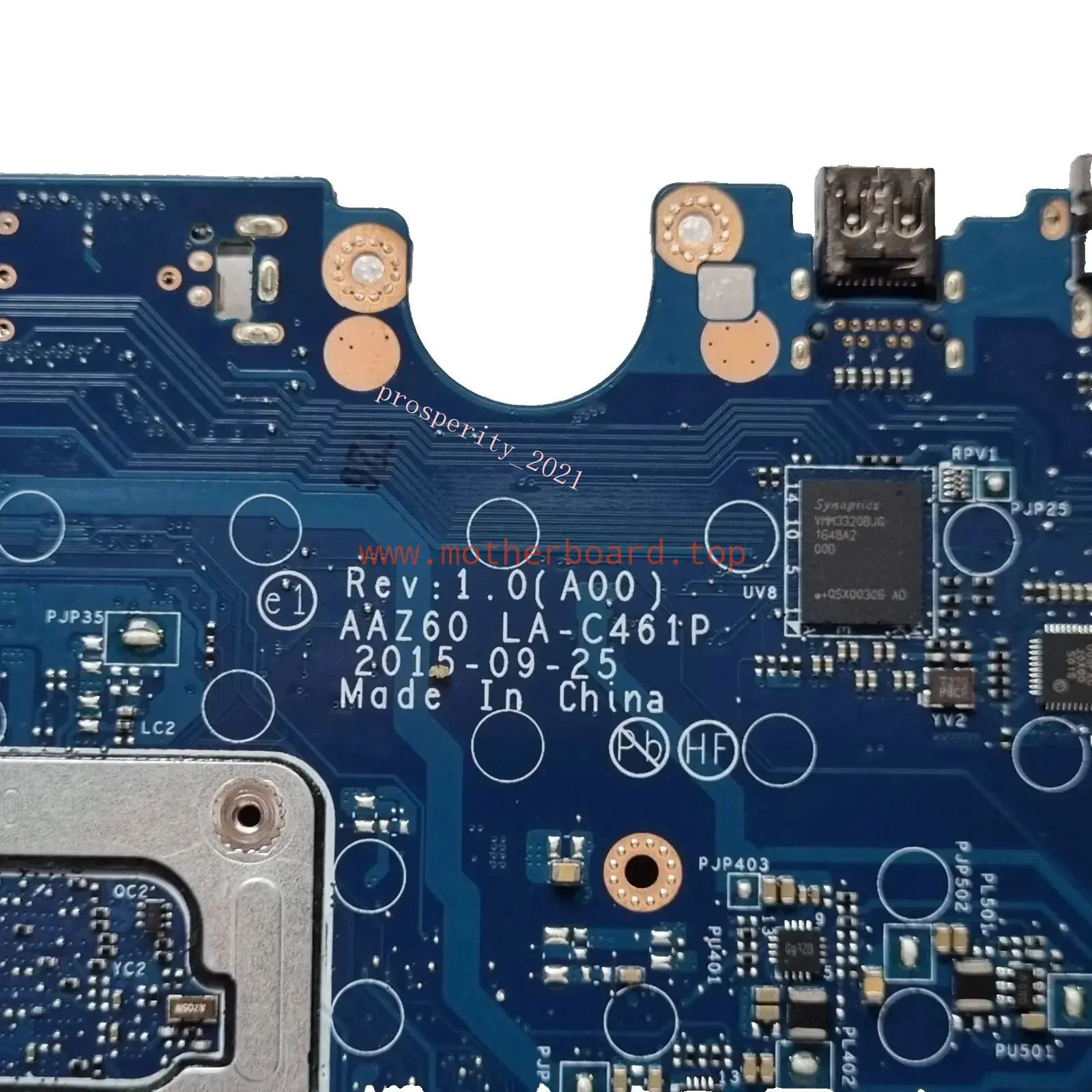 For DELL Latitude 14 E7470 7470 w/ I5-6300U Motherboard LA-C461P CN-0DGYY5 DGYY5 4