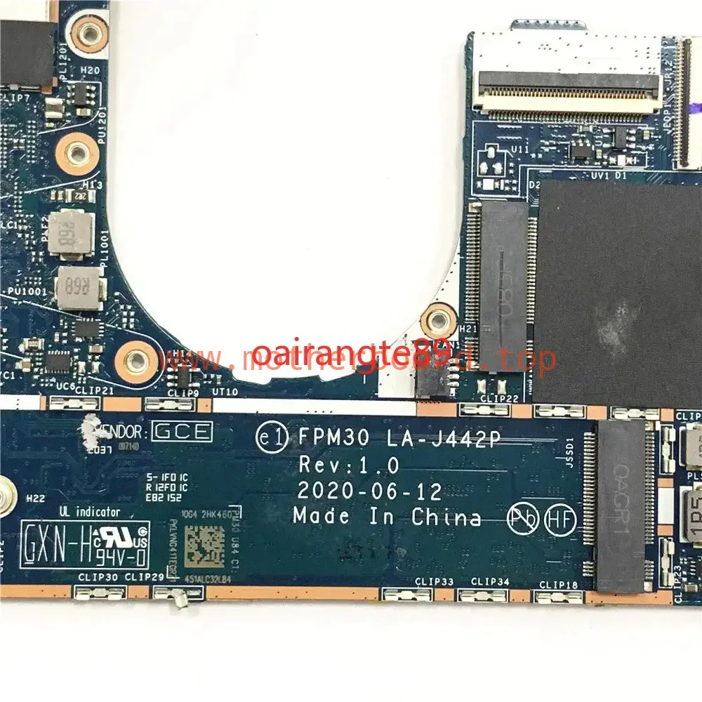 FPM30 LA-J442P for HP EliteBook X360 1040 G7 Motherboard I5 I7-10Th RAM 8GB/16GB 3