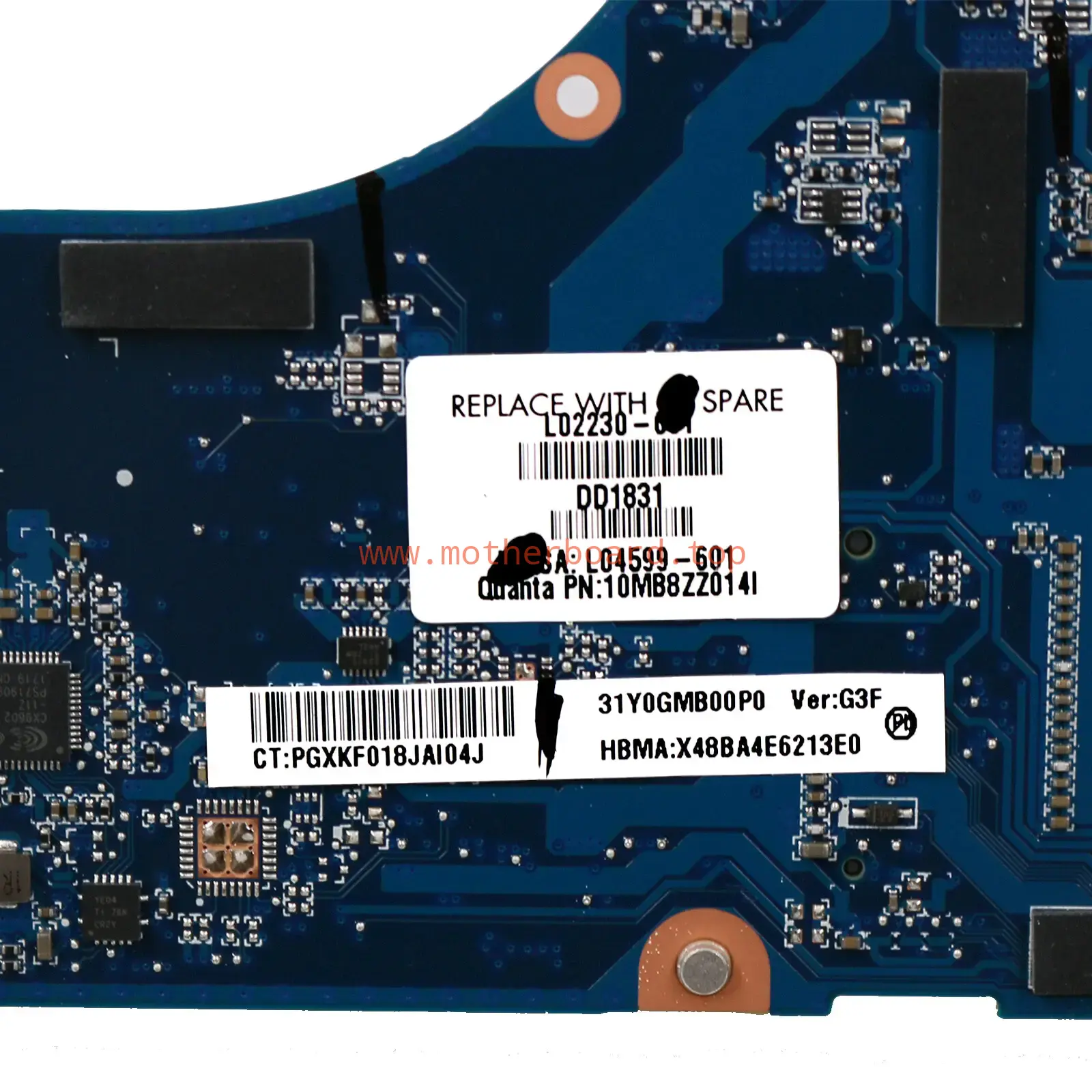 For HP 1040 G4 I7-7820HQ Laptop Motherboard L02230-601 DA0Y0GMBAG0 Mainboard 3