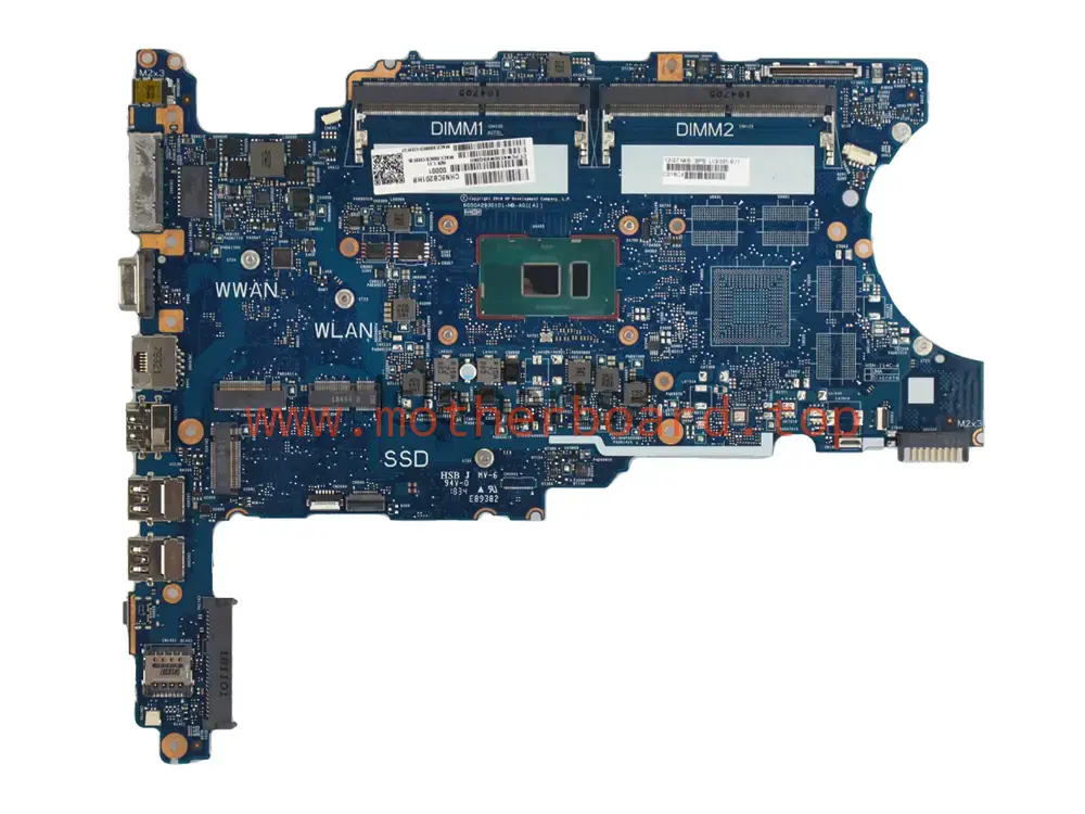 For HP PROBOOK 640 G4 Motherboard i5-7200U i5-7300U 6050A2930101 L09565-601