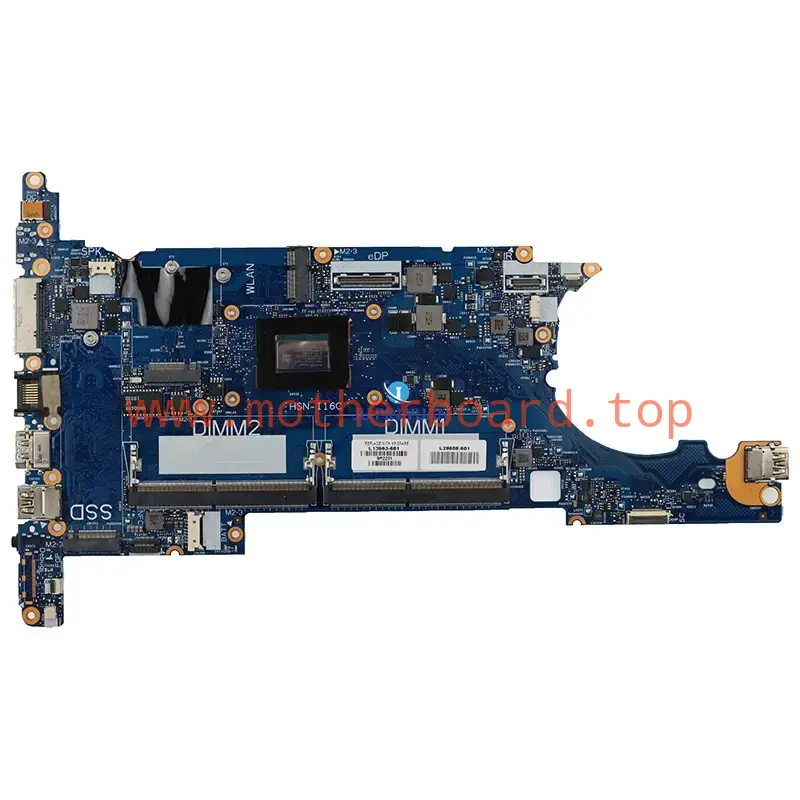 L13665-601 For HP EliteBook 735 G5 Laptop Motherboard With Ryzen 7-2700 CPU