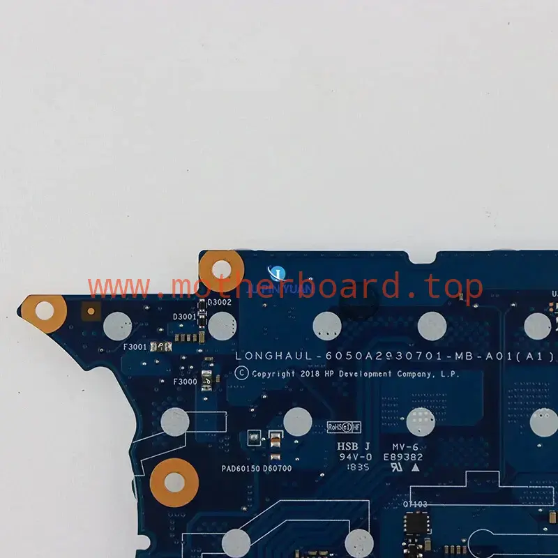 L13665-601 For HP EliteBook 735 G5 Laptop Motherboard With Ryzen 7-2700 CPU 3