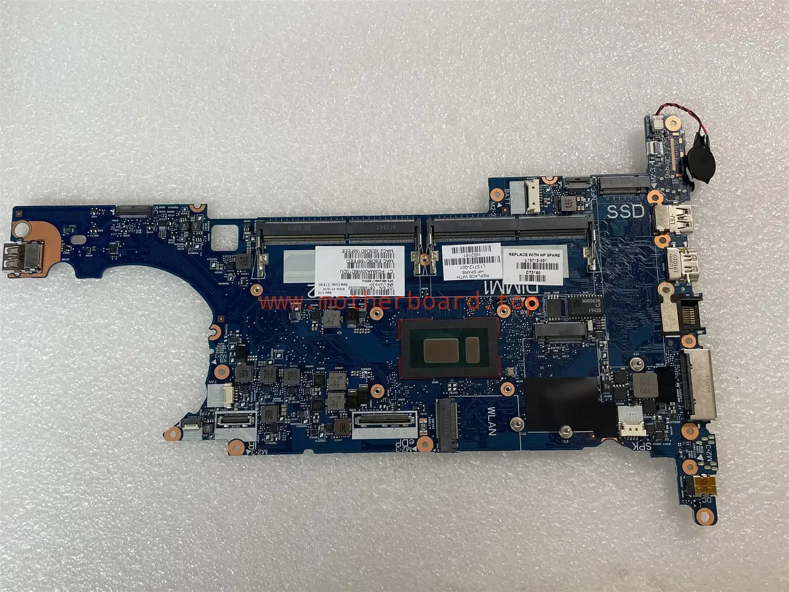 For HP EliteBook 830 836 G5 Motherboard L13712-001 601 L13711 Intel I7 - READ 2
