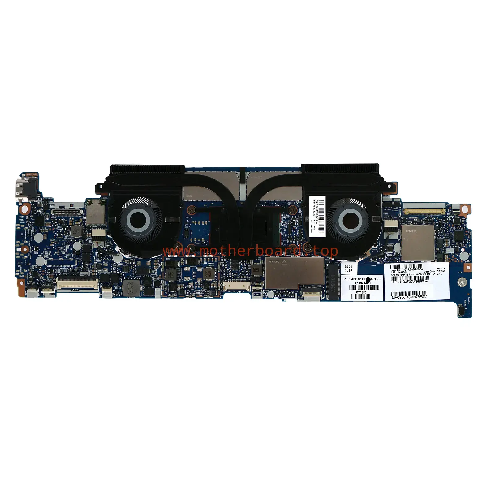 For HP EliteBook x360 1030 1040 G1 G2 G3 Motherboard L14940-601 2