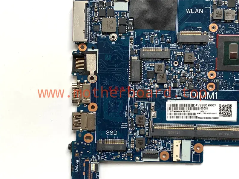 For HP 840 850 G5 HSN-I13C L15514-601 With i5-7200U Laptop Motherboard 2