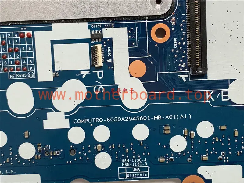 For HP 840 850 G5 HSN-I13C L15514-601 With i5-7200U Laptop Motherboard 4