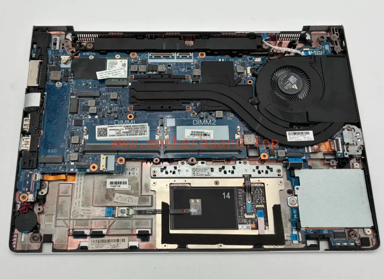 L15517-601 For HP EliteBook 840 850 G5 i5-8350U Laptop Motherboard with Case 2