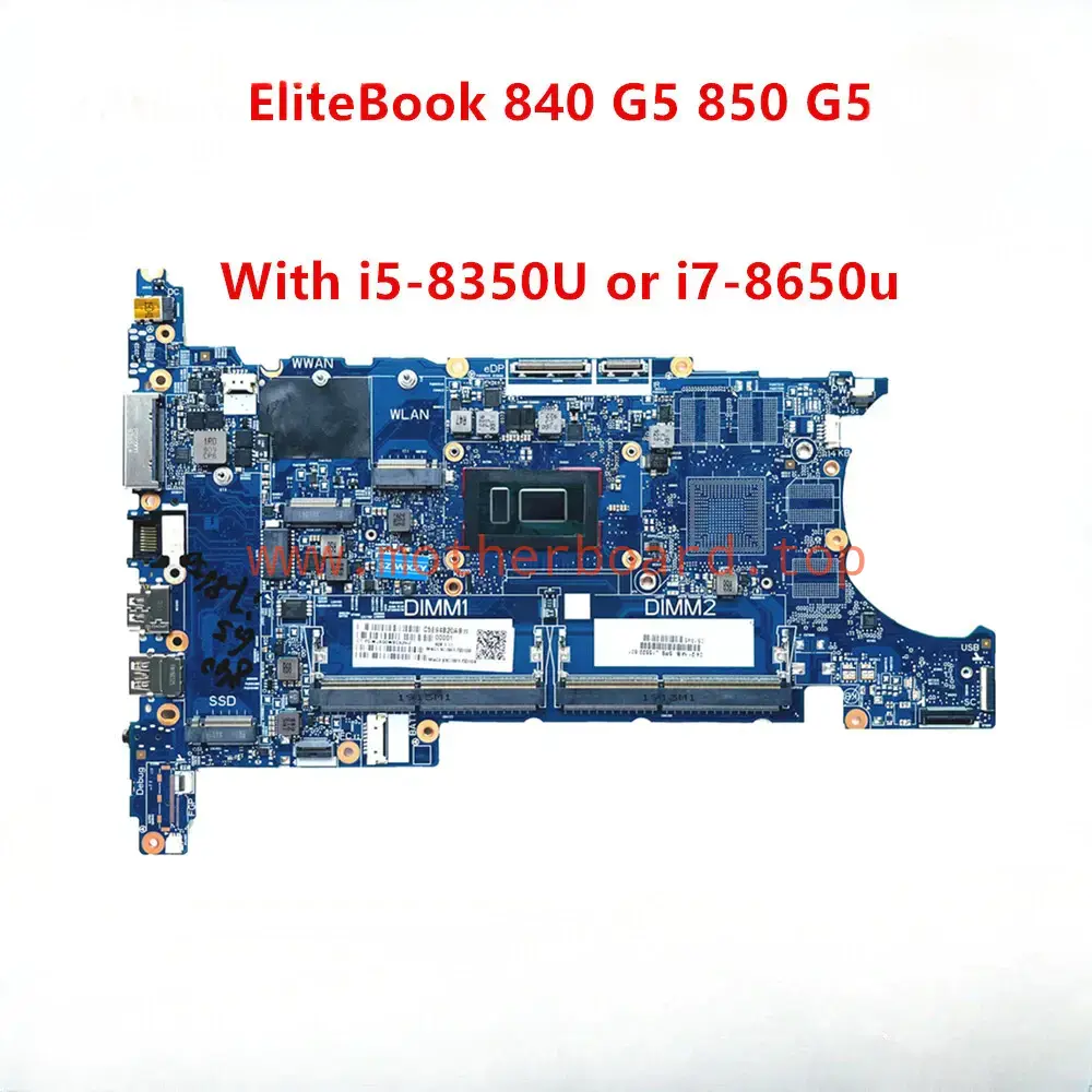 Laptop Motherboard For HP 840 G5 I7-8650U L15522-601 6050A2945601-MB-A01