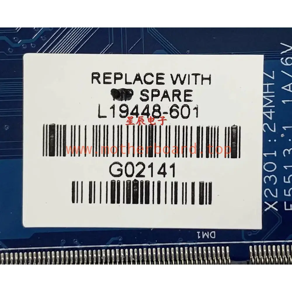 For HP ENVY X360 15-CN TPN-W134 i7-8550U Motherboard 17887-1A L19448-601 4