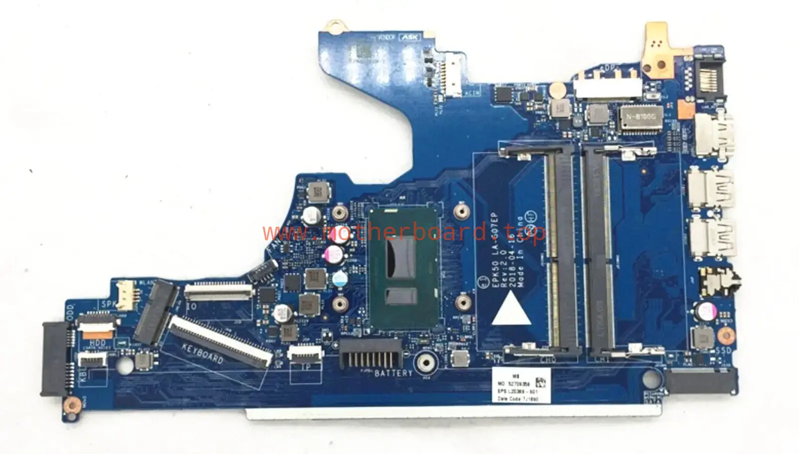 For HP L20369-601 L20369-001 15-DA with i5-8250 CPU DDR4 Laptop Motherboard