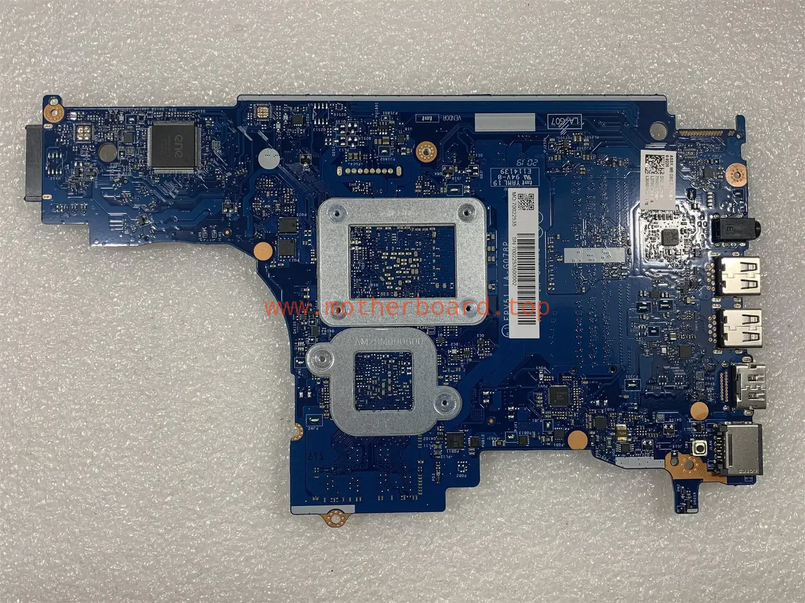 HP Laptop 15-DB L27907-001 L20481-001 601 AMD A6-9225 CPU Radeon 520 Motherboard 2