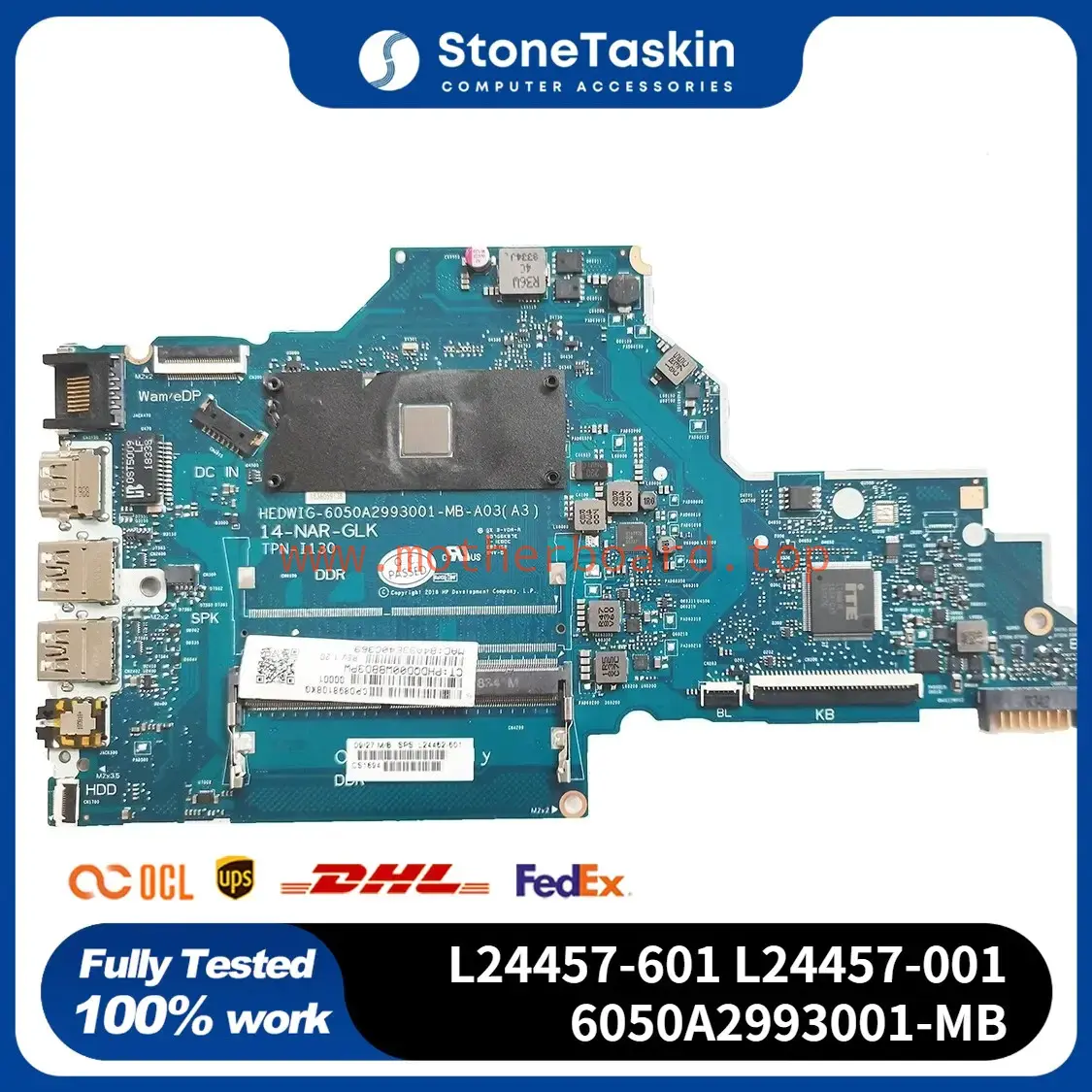 For HP 14-CF 14-DF 14-NAR-GLK TPN-I130 L24457-601 L24457-001 6050A2993001-MB