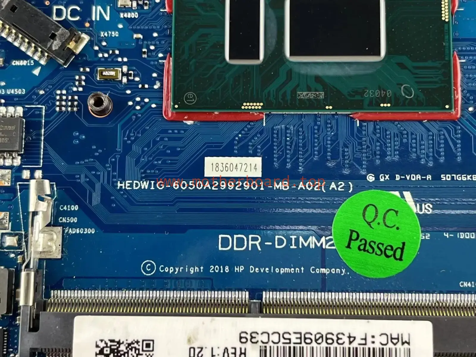 L24460-601 L24460-001 For HP 14-CF I5-8250U CPU laptop Motherboard 6050A2992901 3