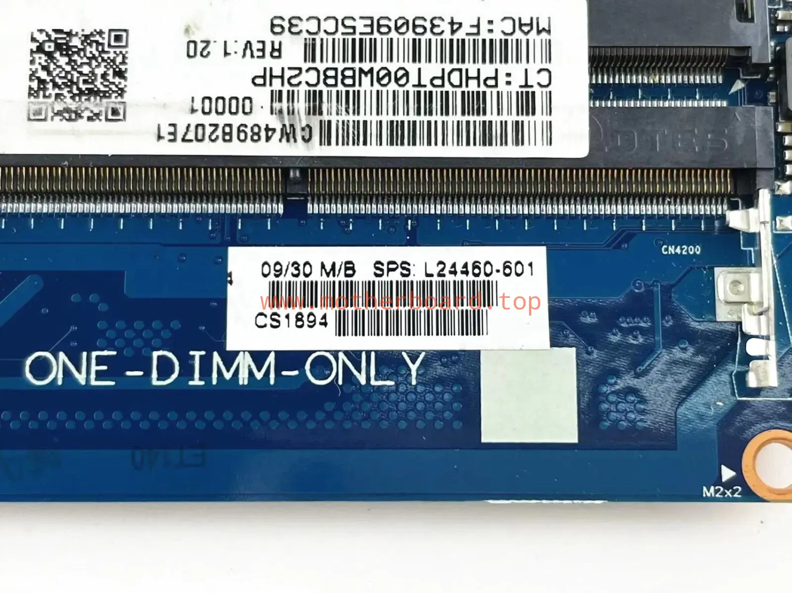 L24460-601 L24460-001 For HP 14-CF I5-8250U CPU laptop Motherboard 6050A2992901 4