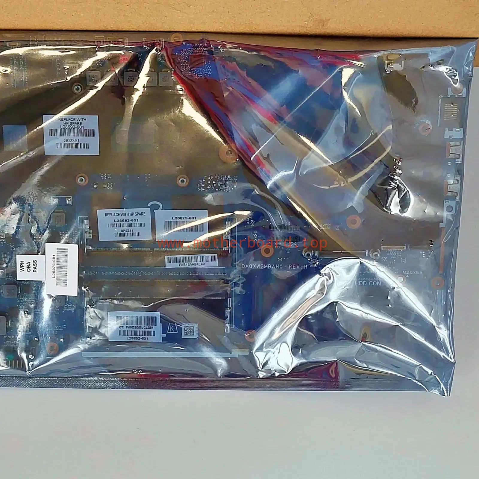HP L28692-601 ZBook 15 G5 Motherboard i7-8750H Quadro P1000 4