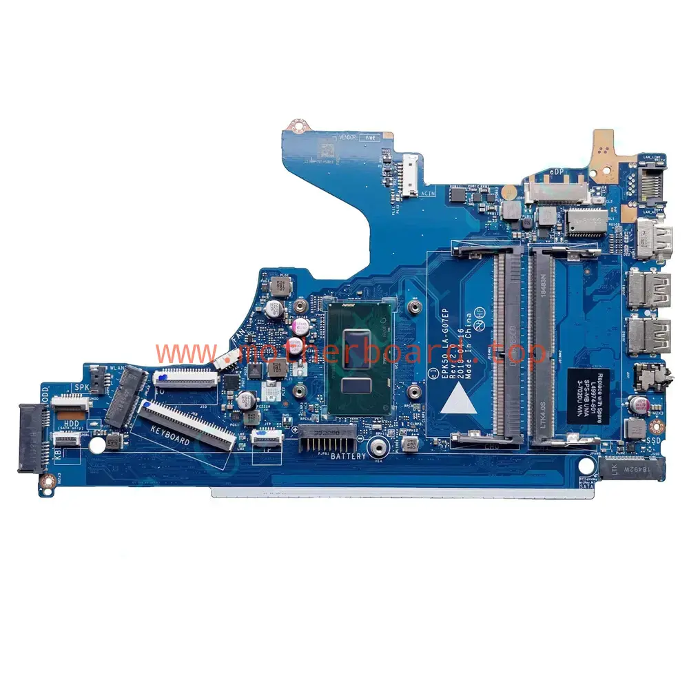 For HP 15-DA With I3-7020 CPU L49974-601 L49974-001 Laptop Motherboard