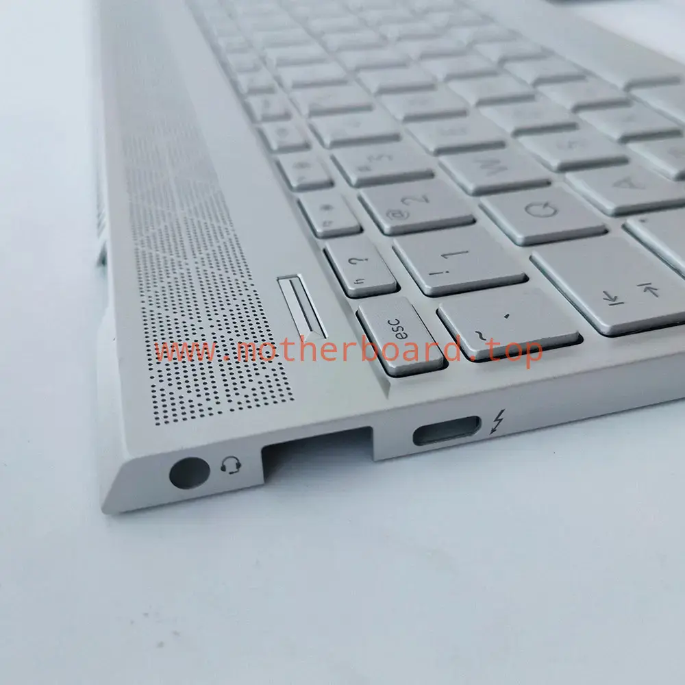 New For HP Envy X360 13-AQ TPN-W144 Palmrest Backlit Keyboard Silver L53415-001 2