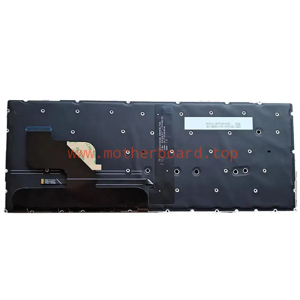 JP Keyboard For HP Elite Dragonfly G1 L57278-291 SG-99100-2VA with backlit Blue 2