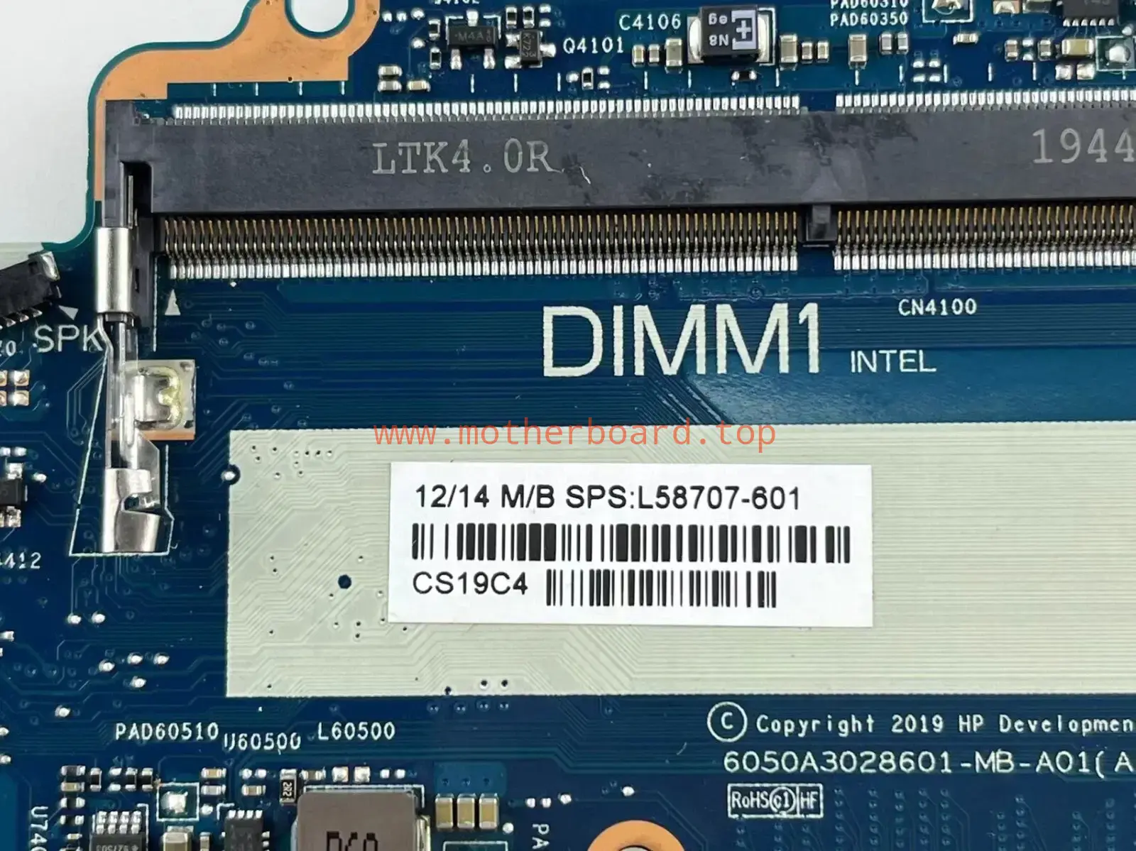 L58707-601 For HP 640 G5 intel i5-8265U CPU Laptop Motherboard 6050A3028601 3