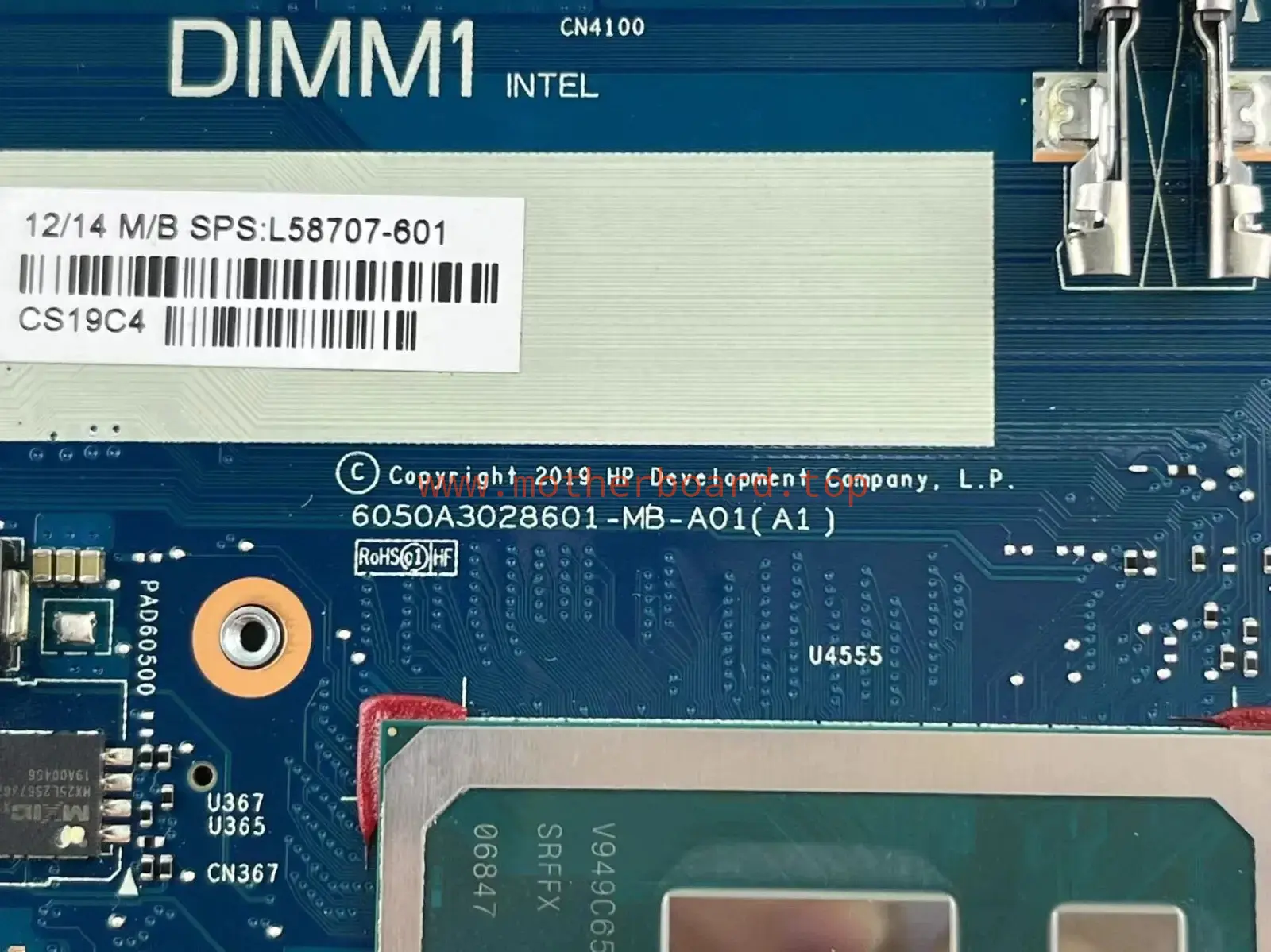 L58707-601 For HP 640 G5 intel i5-8265U CPU Laptop Motherboard 6050A3028601 4