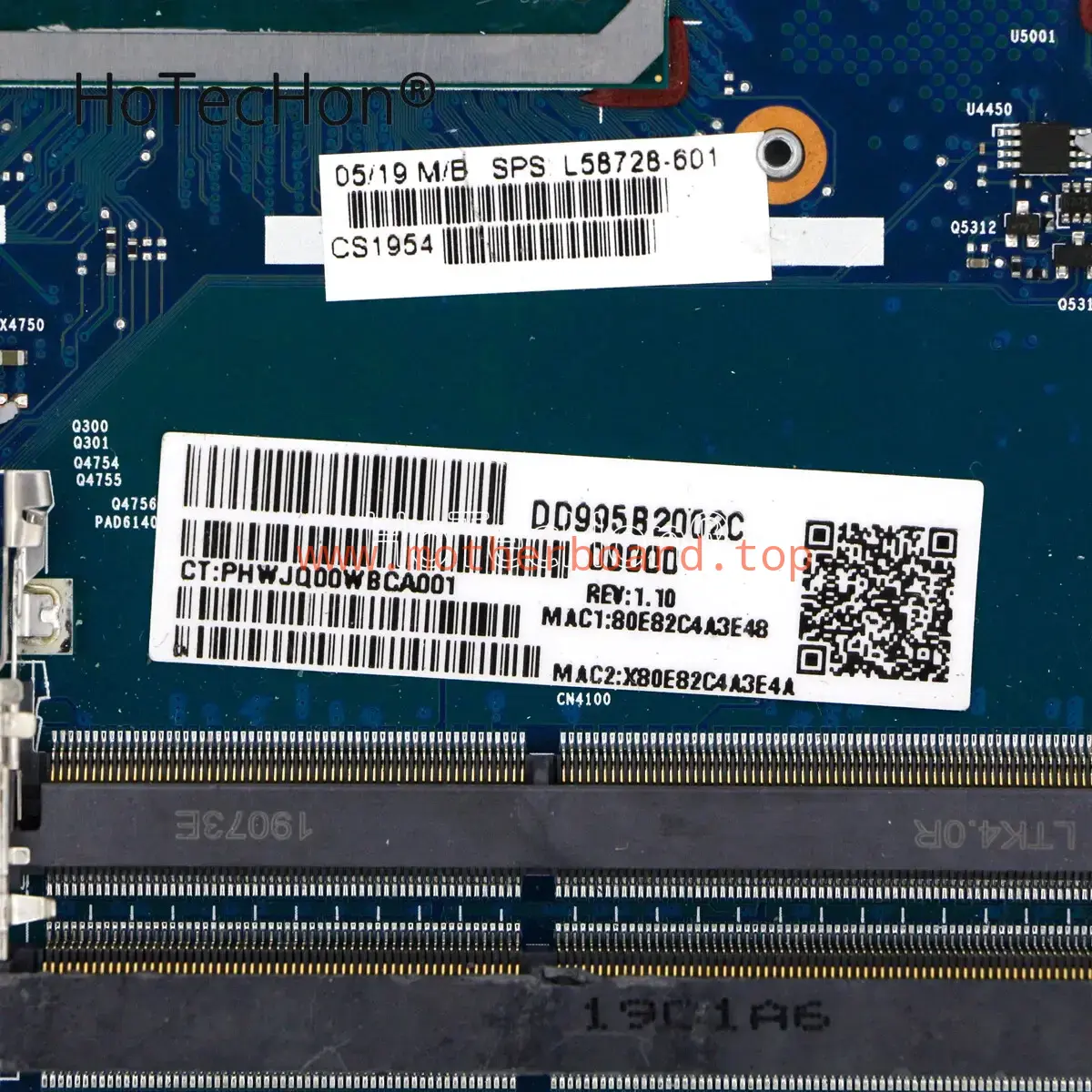 For HP pro Book 640 G5 L58728-601 6050A3028501 With i7-8565U MD 540X Motherboard 4