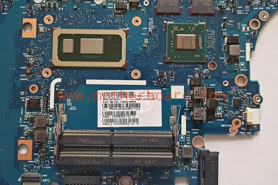 For HP Probook 650 G5 With I7-8665 CPU L58729-001 L58729-601 Laptop Motherboard 2