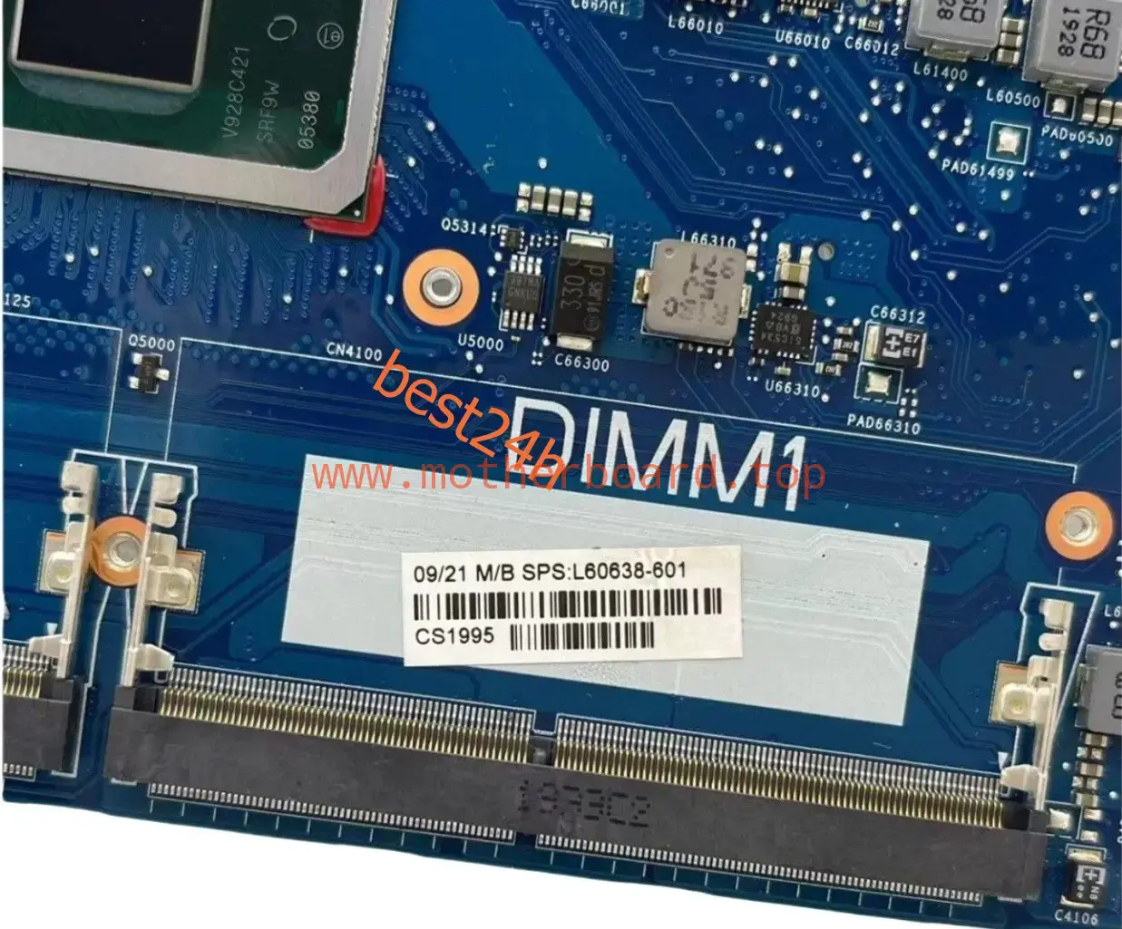L60638-601 L60638-001 6050A3022401 For HP 836 830 G6 Motherboard w/ I7-8665U CPU 2