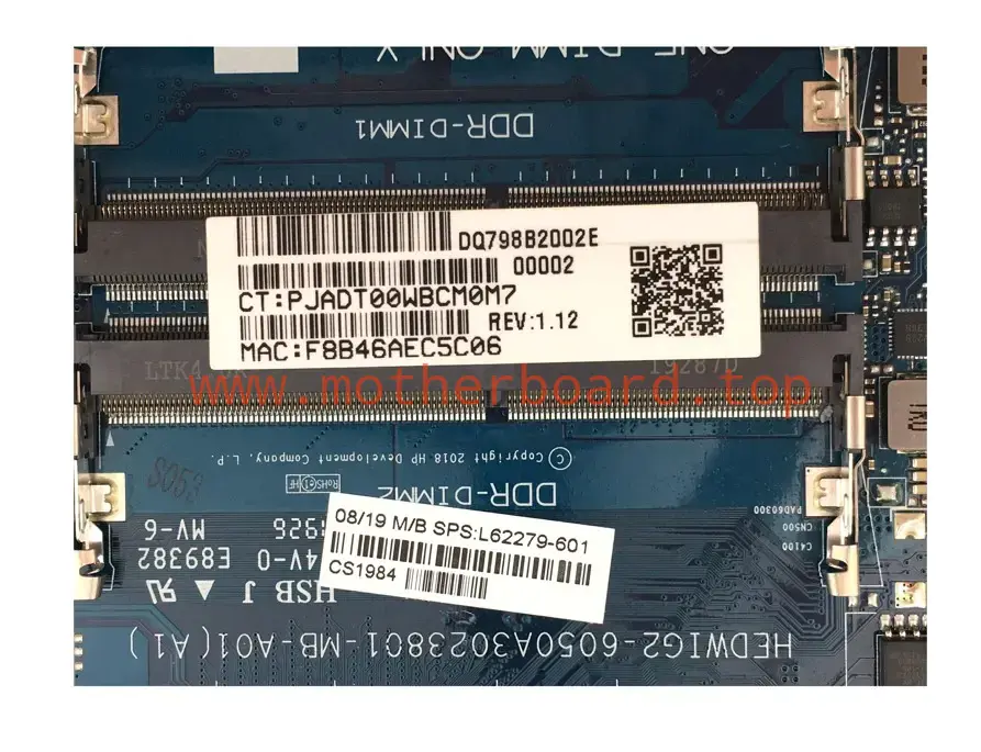 L62885-601 L62279-601 system MOTHERBOARD For HP 348 G5 SPS-MB UMA i5-8265U WIN 3