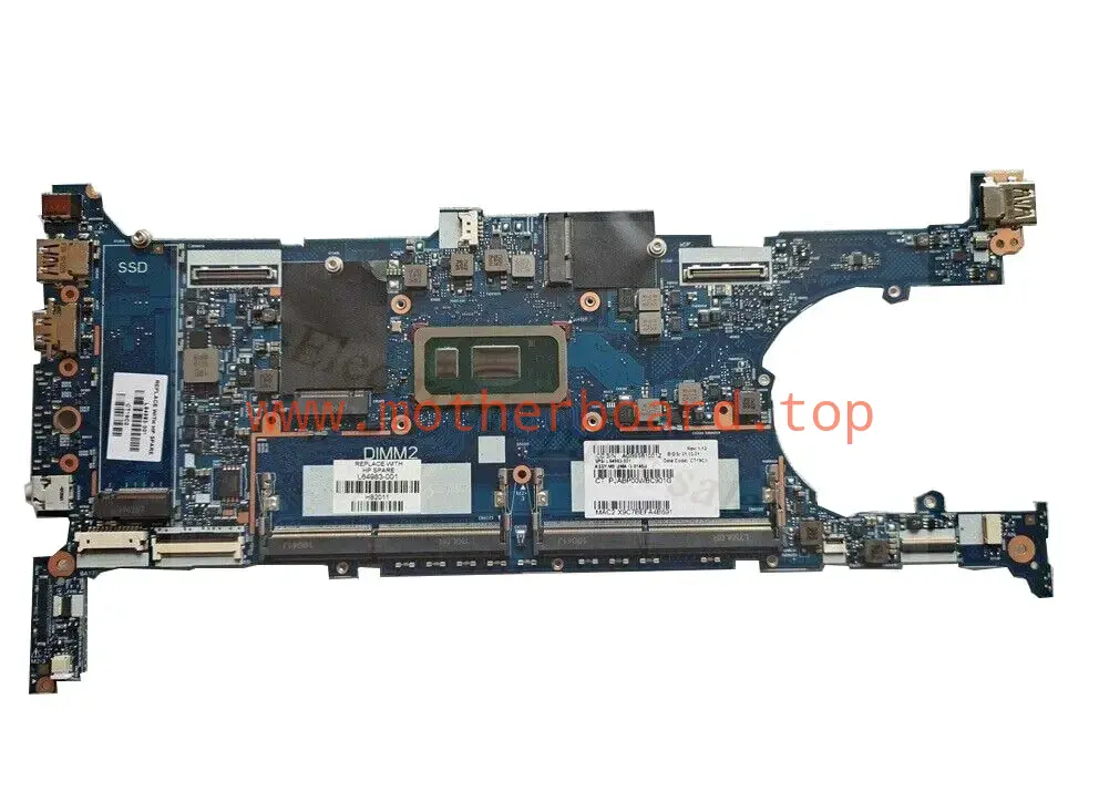For HP EliteBook x360 830 G6 Motherboard UMA i7-8145U L64983-001 L65059-001