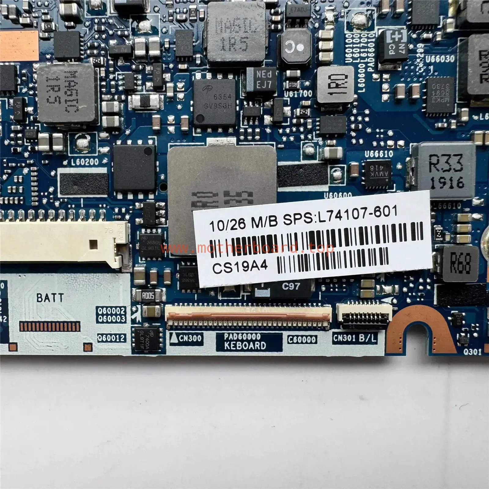 For HP Elite Dragonfly Motherboard L74107-601 6050A3074401-MB With I5-8265U 16GB 3