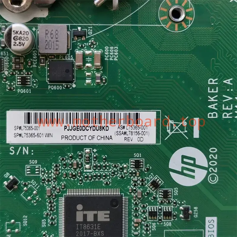 New for HP Gaming TG01 zhan99 G2 L75365-001 L75365-601 L78156-001 Motherboard 4