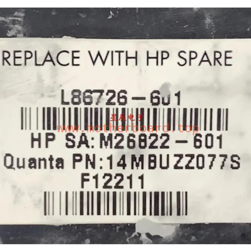 For HP Spectre 13-AW i5-1135G7 8GB Motherboard DAX3ACMBAF0 L86726-601 L86726-001 4