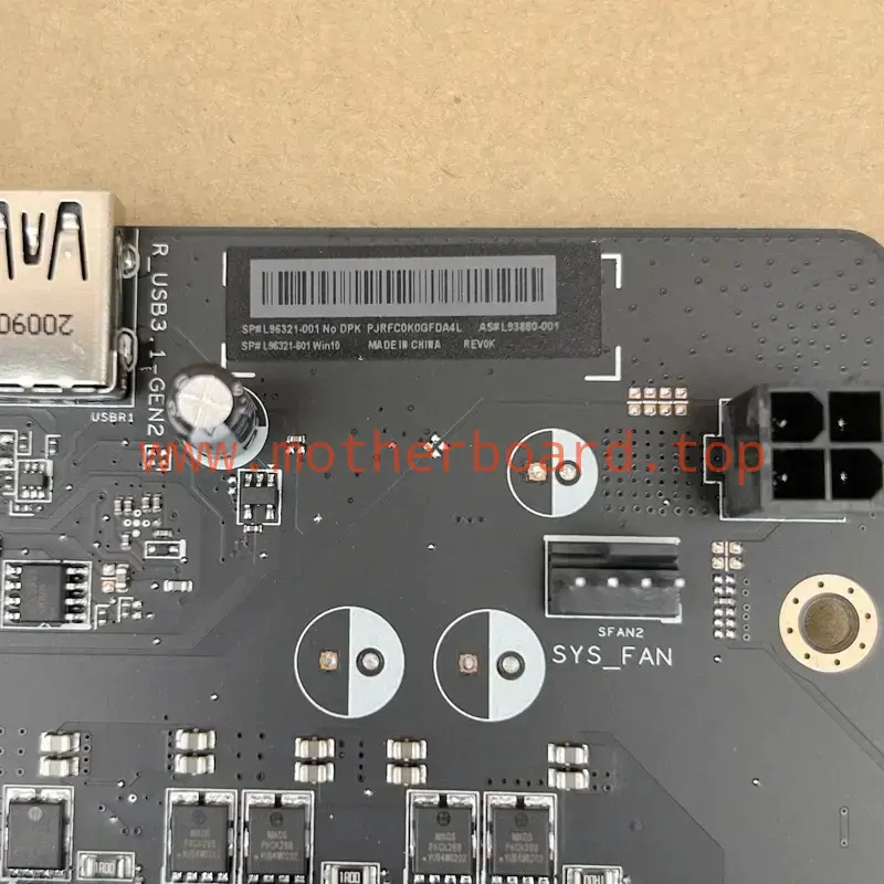 New For HP OMEN GT1 AMD CHIPSET B450 SOCKET AM4 DESKTOP MOTHERBOARD L96321-001 4