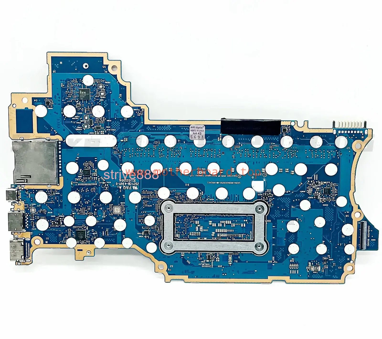For HP X360 14-DW w/I3-1005G1 CPU Motherboard L96510-601 L96510-001 6050A3156701 2