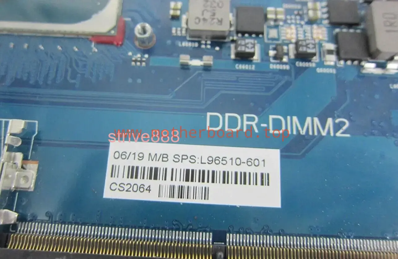 For HP X360 14-DW w/I3-1005G1 CPU Motherboard L96510-601 L96510-001 6050A3156701 4