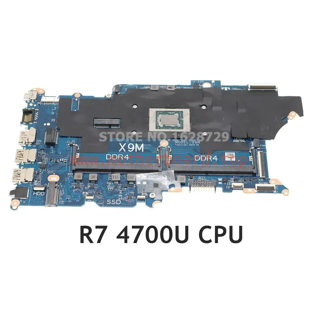 L98554-001 DA0X9MMB8F0 For HP Probook 455 G7 Laptop Motherboard R7 4700U CPU