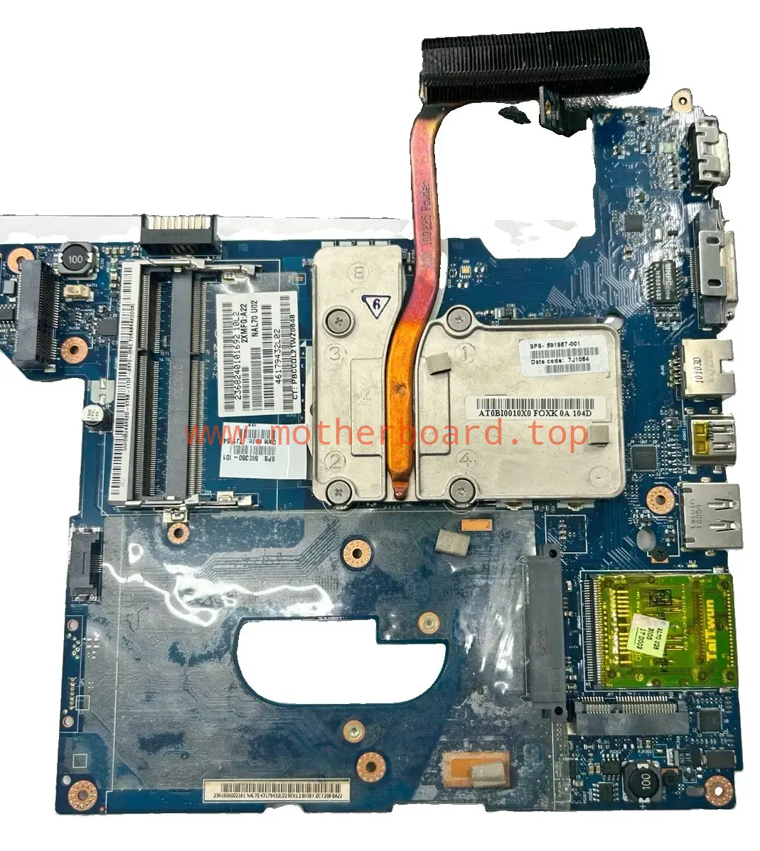 NNHUNYI 590350-001 NAL70 LA-4106P For DV4 DV4-2000 Motherboard 15 CPU+Heatsink 2