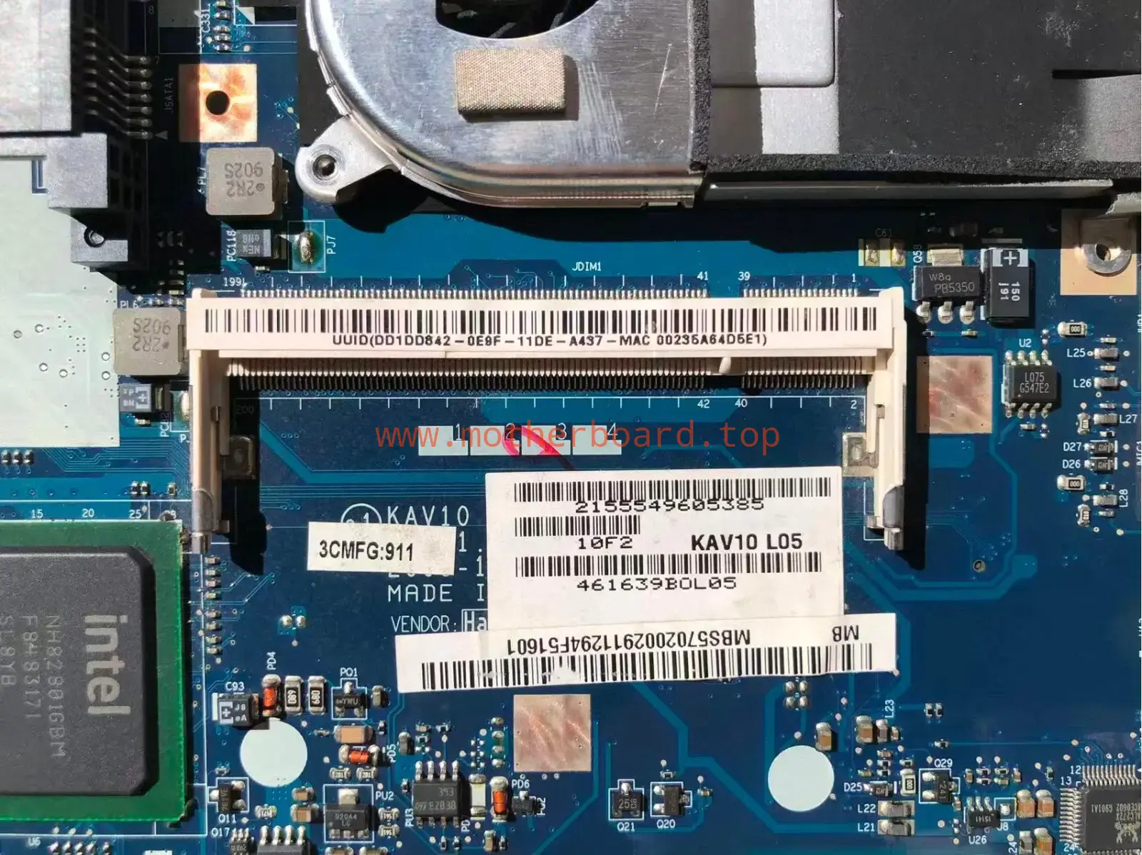 KAV10 LA-4781P For Acer aspire D150 Laptop Motherboard N270 CPU DDR2 3