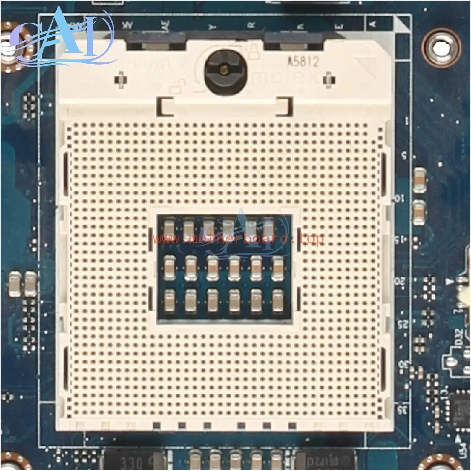 LA-4902P For HP Elitebook 8440P 8440W Laptop Motherboard 594028-001 QM57 Tested 4