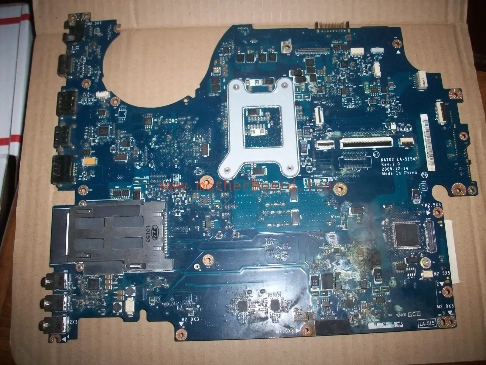 Dell Studio 17-1749 Genuine Motherboard LA-5154P For PARTS or Repair 2