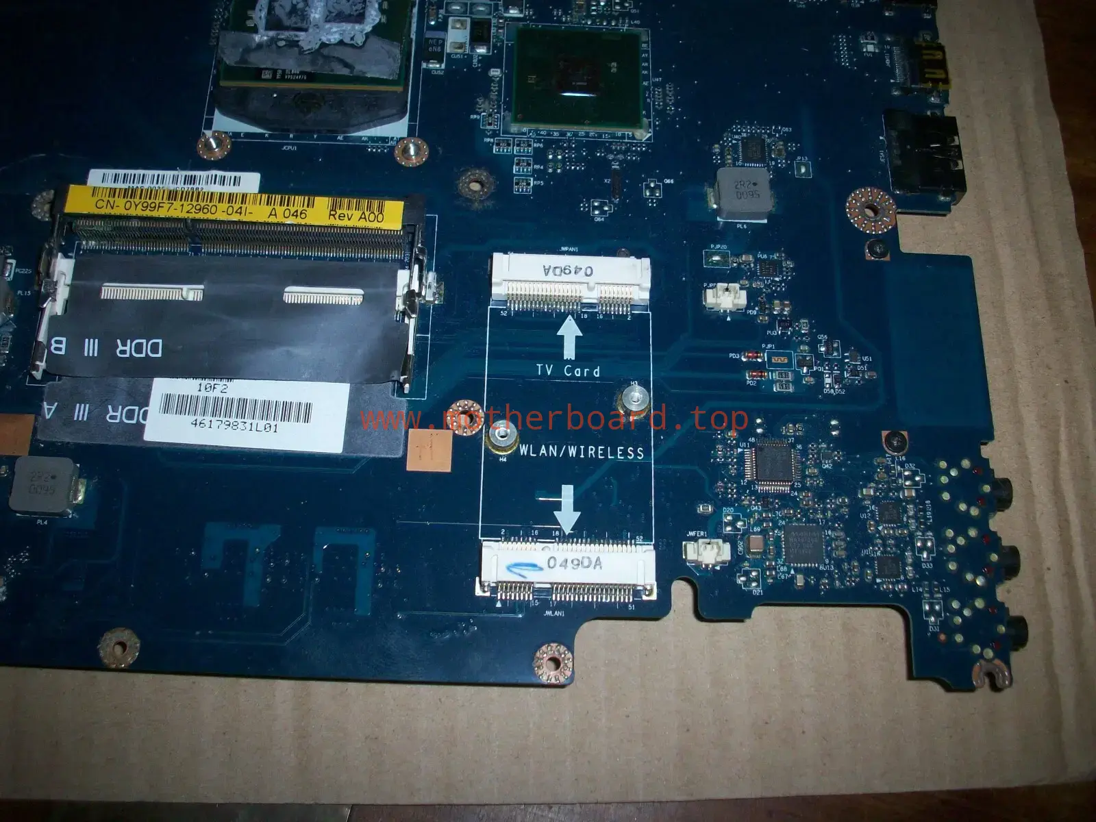 Dell Studio 17-1749 Genuine Motherboard LA-5154P For PARTS or Repair 3