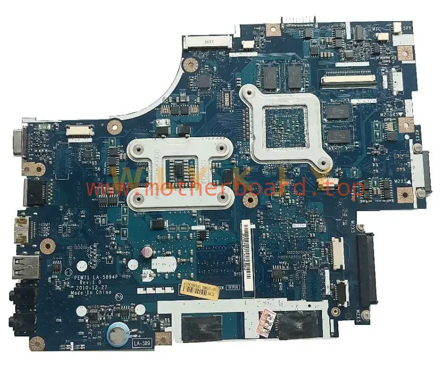 LA-5893P for ACER 5742 5742G notebook motherboard GPU GT540M HM55 LA-5891P 2