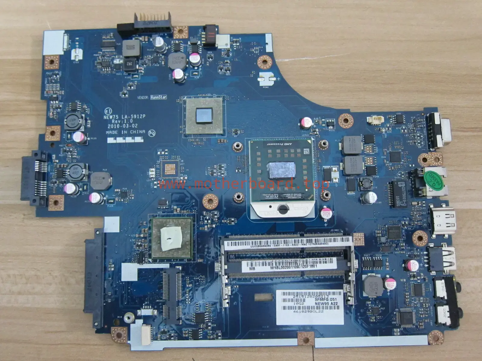 For Acer Aspire 5251 5551 5551G LA-5912P AMD Motherboard Including CPU Test OK