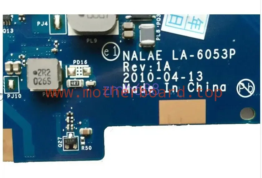 For Toshiba L675D AMD Laptop K000103970 LA-6053P Motherboard 2
