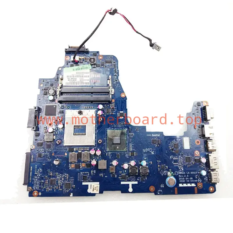 K000104250 LA-6061P Laptop Motherboard For Toshiba Satellite A660 A665 Tested OK