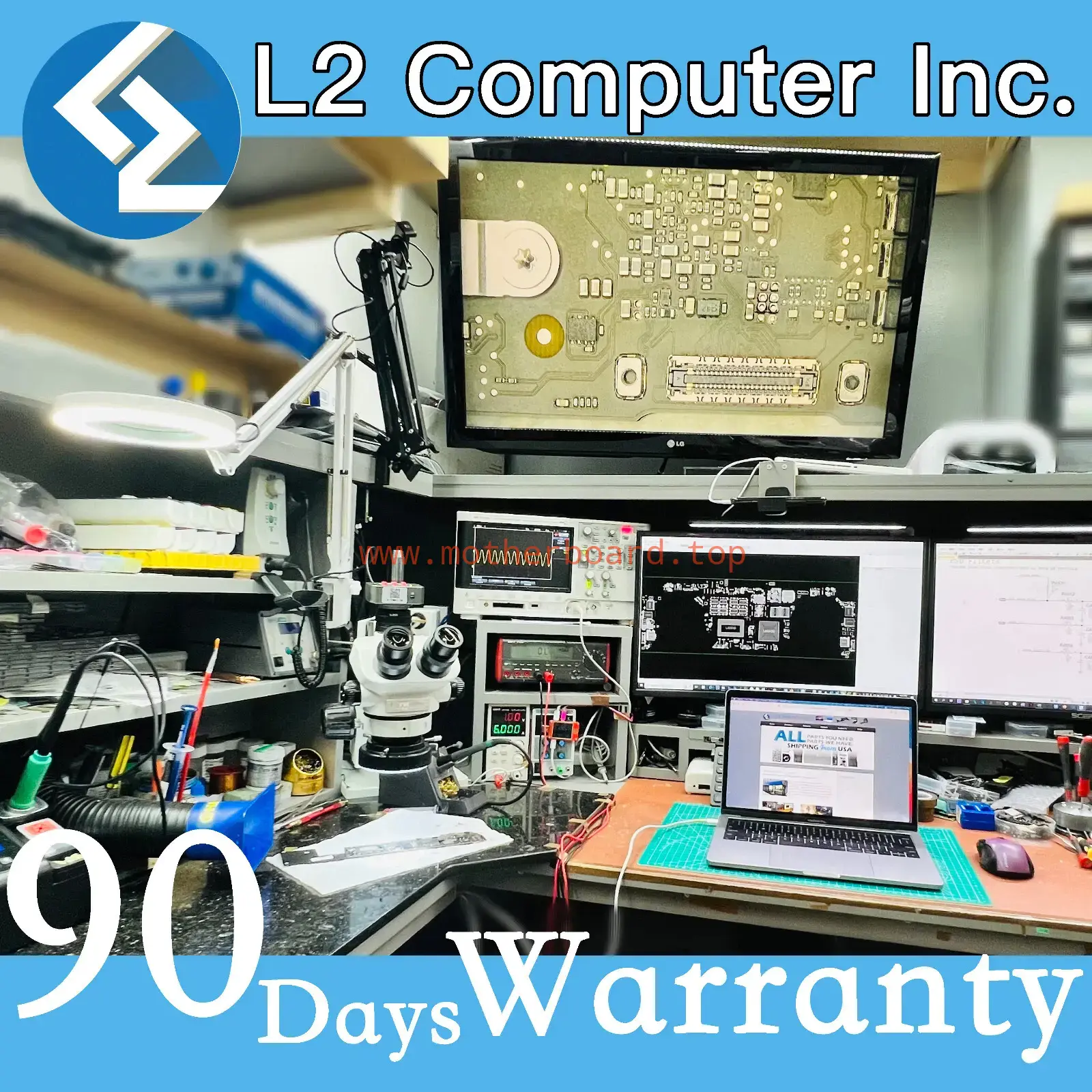 Dell Alienware LA-9331P LA-C901P LA-6571P LA-A301P Motherboard Repair Service
